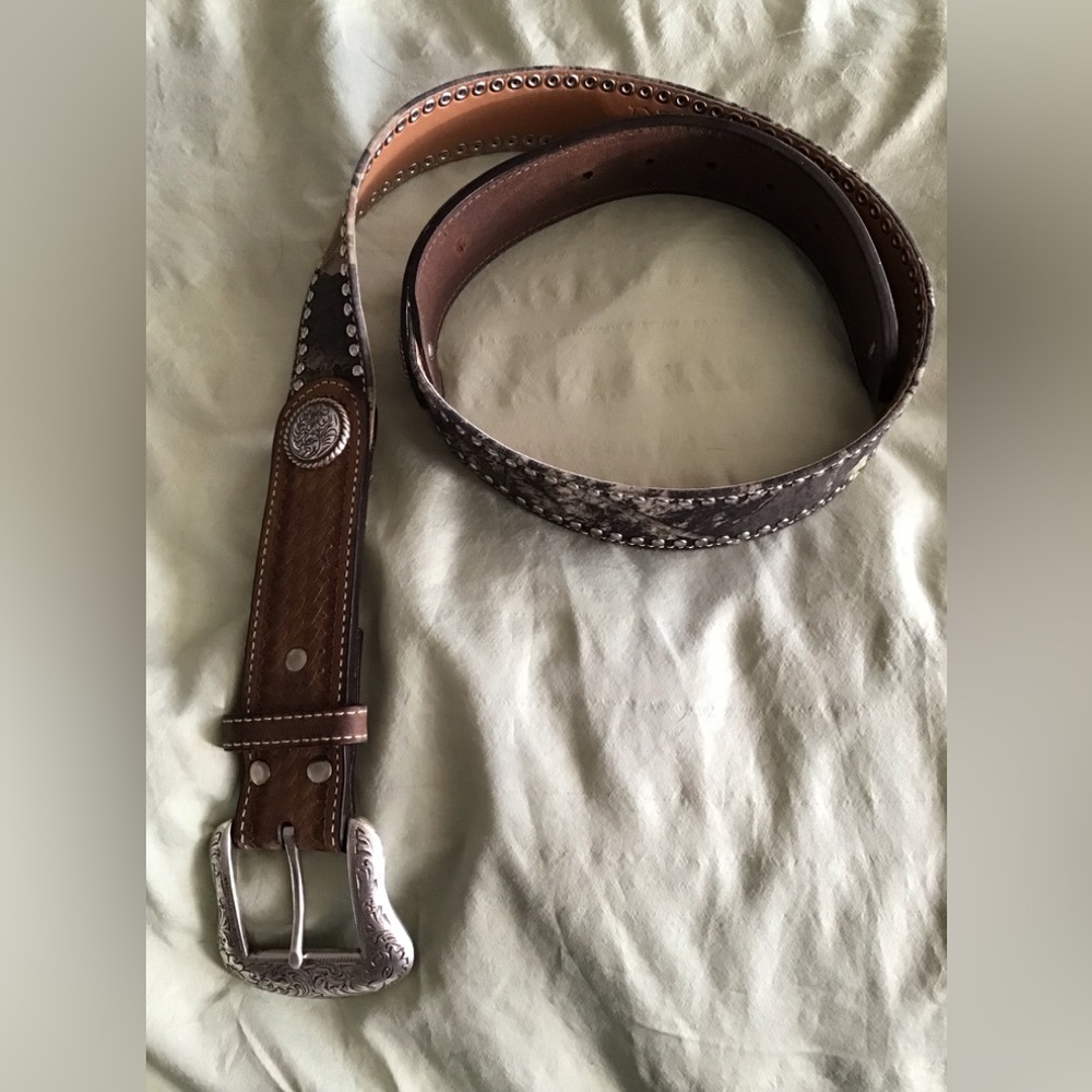 Mens Nocona Western Belt